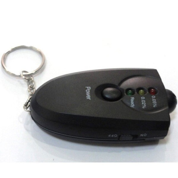 Alcohol Meter. Breath Tester Breathalyzer