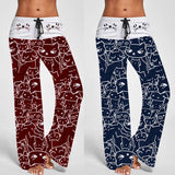 Pantalones deportivos de mujer Sports Gym Running Pants Cat print