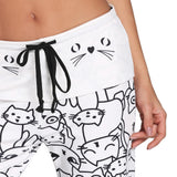 Pantalones deportivos de mujer Sports Gym Running Pants Cat print