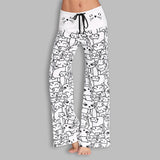 Pantalones deportivos de mujer Sports Gym Running Pants Cat print