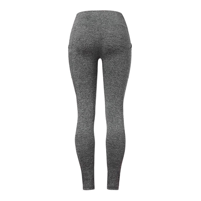 High Waist Sports Legging With Pocket For Women Fashion Workout Stretch Pants