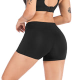 Short Leggings deportivos de fitness Media cintura alta Secado rápido Bolsillo delgado Leggings cortos Mujeres Leggings casuales elásticos.
