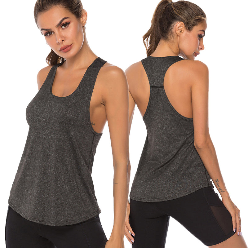 Veronika 2021  Fitness Summer Womens Sports Tank Shirts