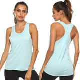 Veronika Fitness Summer Womens Sports Tank Shirts