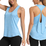 Veronika Fitness Summer Womens Sports Tank Shirts