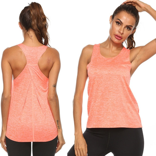 Veronika 2021  Fitness Summer Womens Sports Tank Shirts