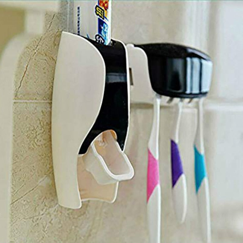 Automatic Toothpaste Dispenser Squeezer Set