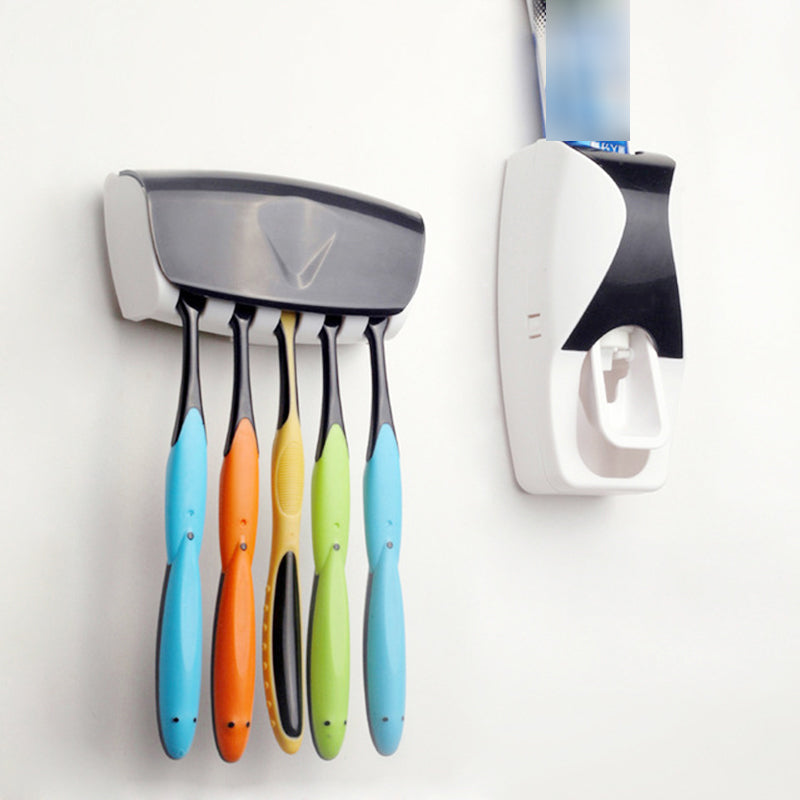 Automatic Toothpaste Dispenser Squeezer Set