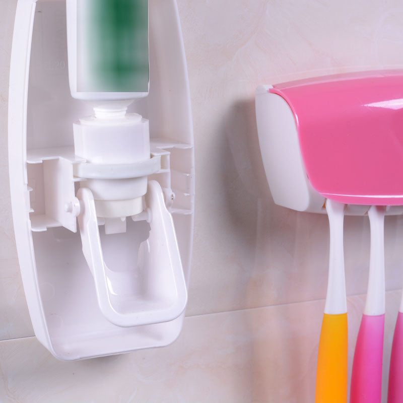 Automatic Toothpaste Dispenser Squeezer Set