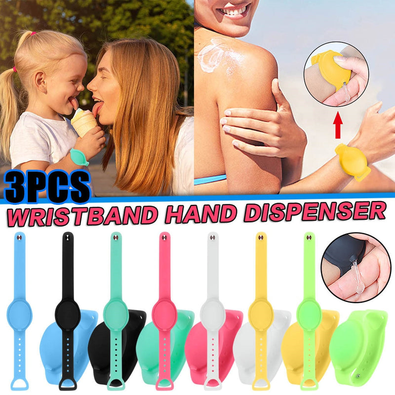 Disinfectant Sanitizer Dispenser Bracelet Wristband