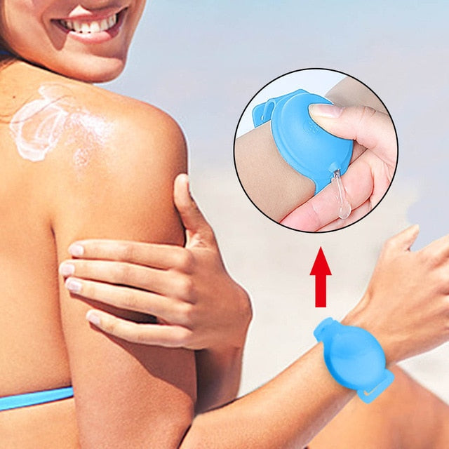 Disinfectant Sanitizer Dispenser Bracelet Wristband