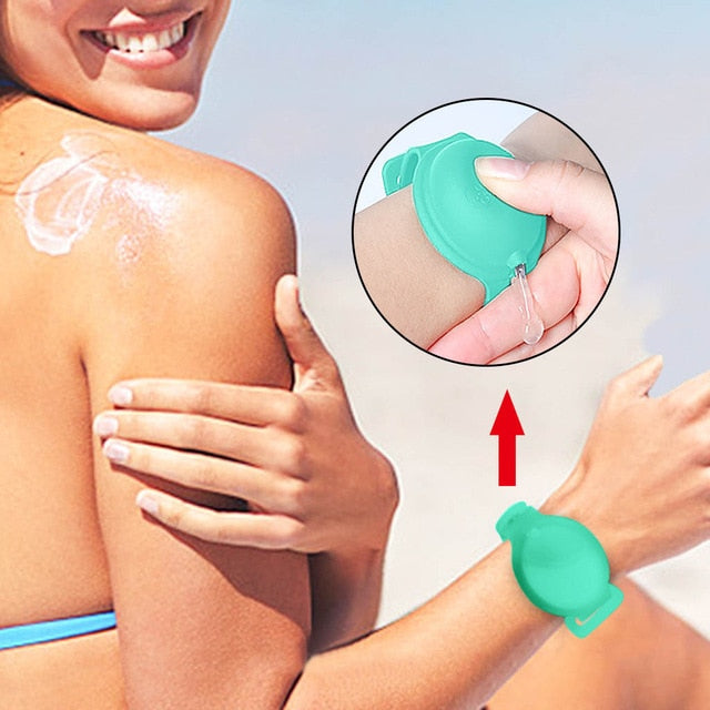 Disinfectant Sanitizer Dispenser Bracelet Wristband