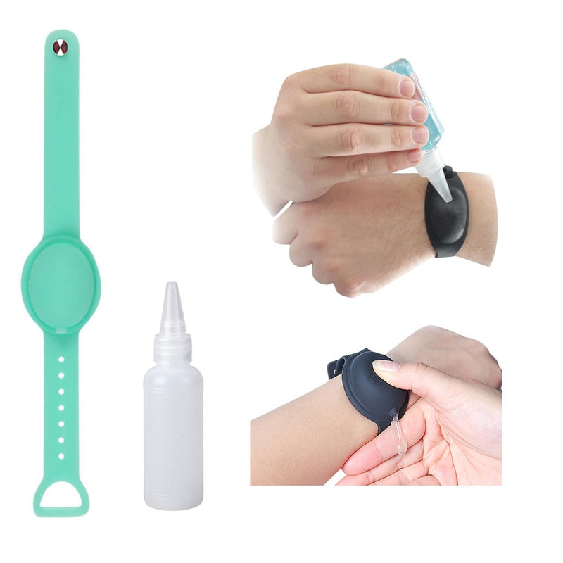 Disinfectant Sanitizer Dispenser Bracelet Wristband