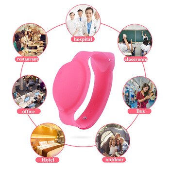 Disinfectant Sanitizer Dispenser Bracelet Wristband