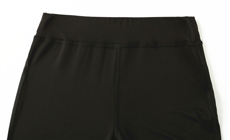 Silva Casual Leggings Black Mesh fitness High Waist Push Up Punk