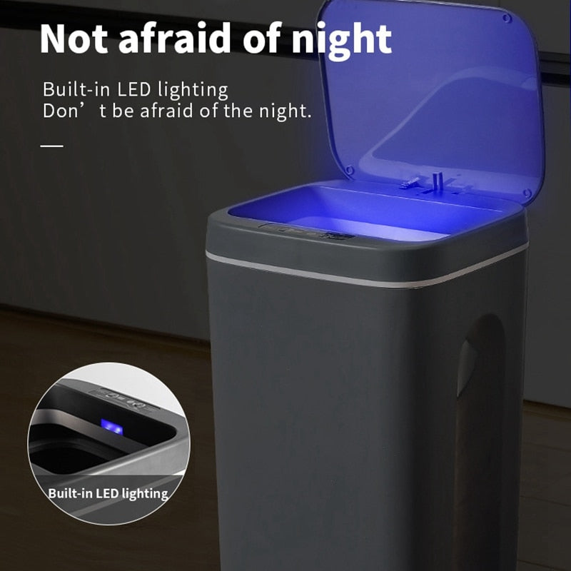 Smart Automatic Sensor Electric Waste Bin Electric Garbage Bin with Smart Automatic Sensor