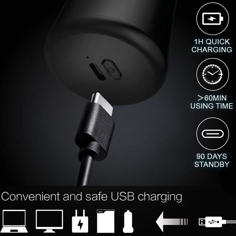 Mini Pocket Size Rechargeable Washable Electric Shaver. Pocket Size Washable Razor Electric Rechargeable Shaving Machine