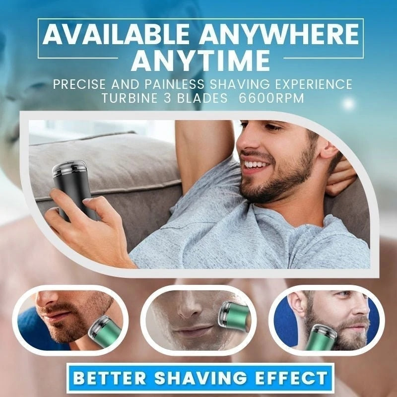 Mini Pocket Size Rechargeable Washable Electric Shaver. Pocket Size Washable Razor Electric Rechargeable Shaving Machine