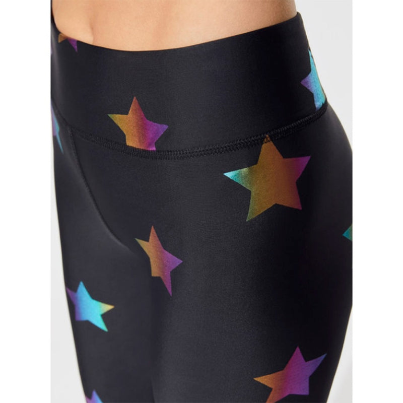 High Quality Colored Stars Printed Pattern Skinny Breathable Pants