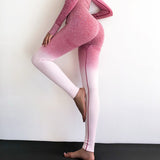 Workout Leggings Sporting Women Fitness Seamless Leggings High Waist Workout Leggings Sporting Activewear Legging Tummy Control Jegging Womens Clothing
