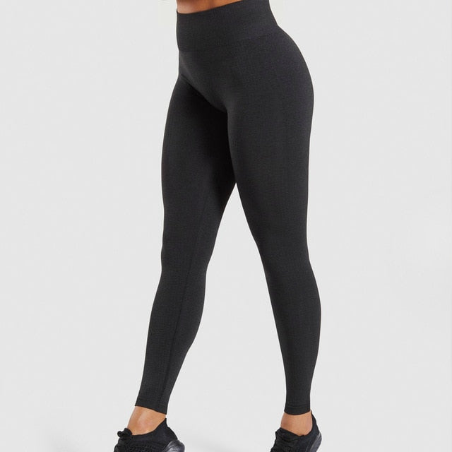Pantalones de entrenamiento High Waist Seamless Leggings Push Up