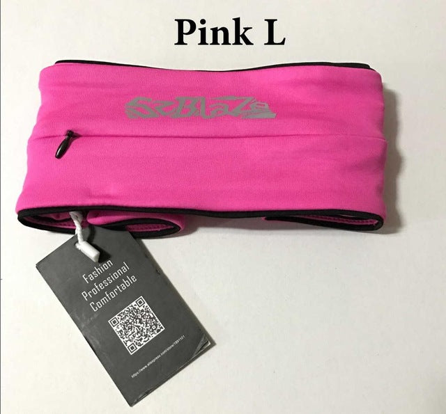 Professional Multifunction Running Belts Waist Band Bag Womens Cycling Gym Fitness Pocket For 5.5 Inch Phone Jogging Sport Purse