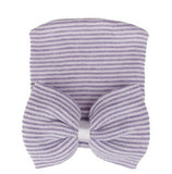 Adorable Newborn Toddler Baby Infant Girl Comfy Big Bowknot Hospital Caps Warm Beanie Hat Accessories